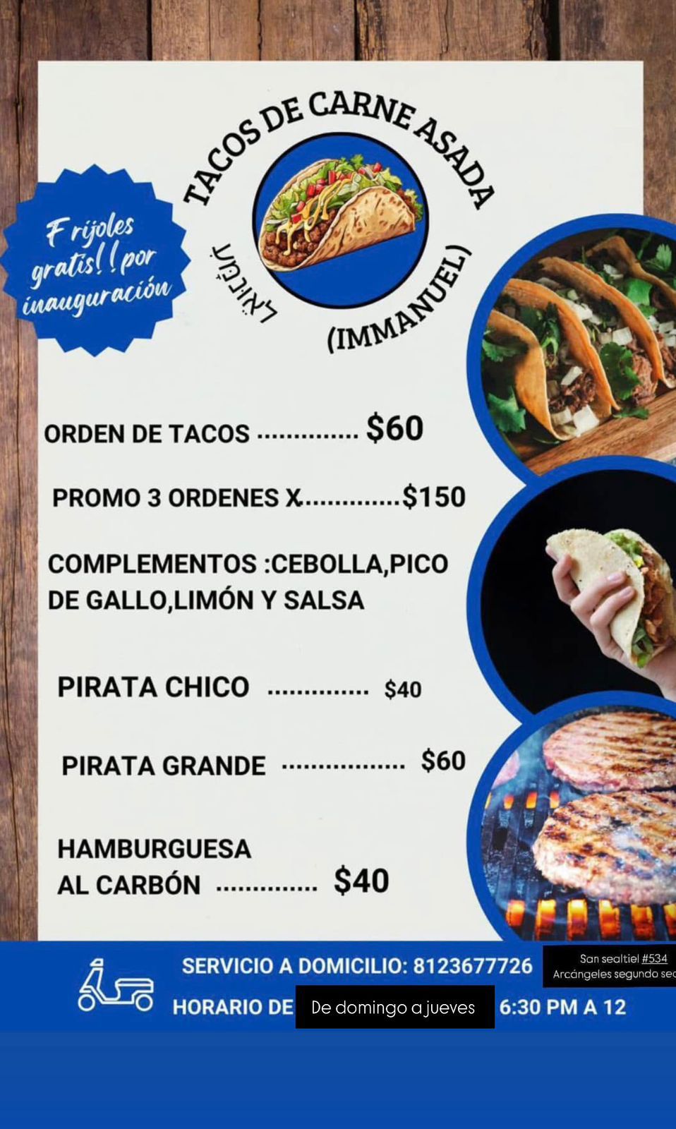 tacos de carne asada immanuel image 1