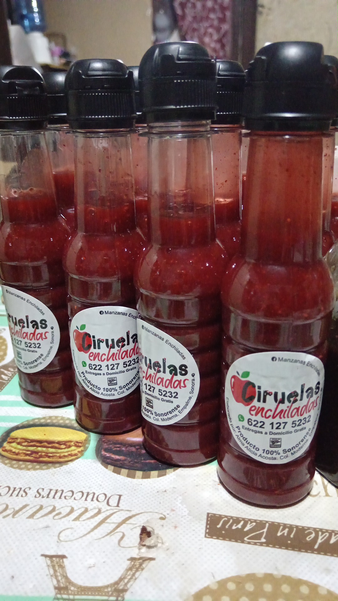 Manzanas Enchiladas chamoy de ciruelas Y snack image 4