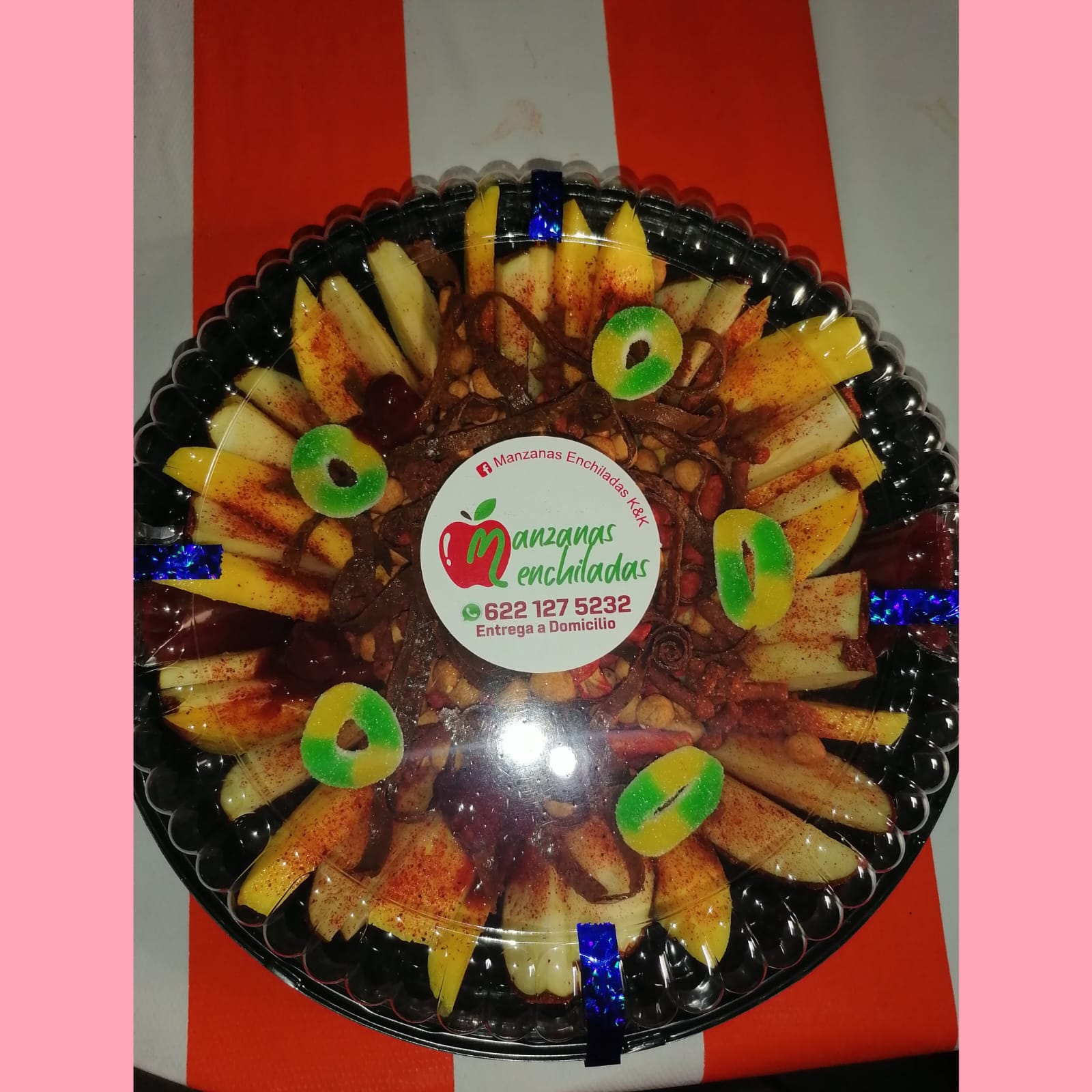 Manzanas Enchiladas chamoy de ciruelas Y snack image 5