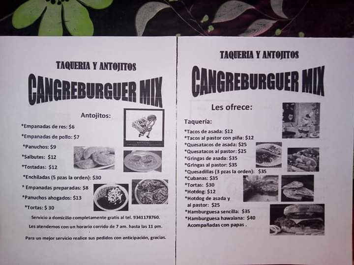 Taquería y Antojitos "Cangreburguer Mix" image 4