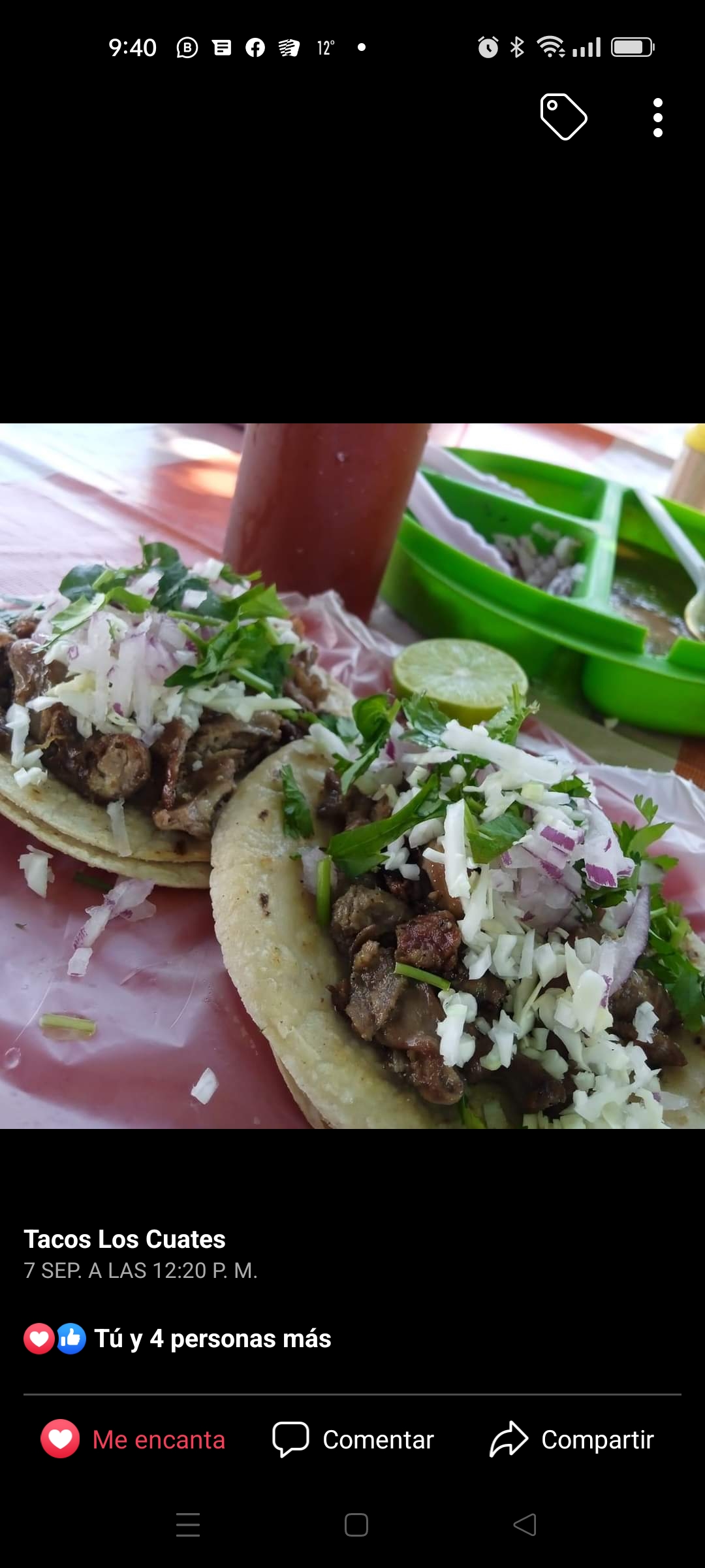 Tacos de Carnitas "Los cuates" image 6