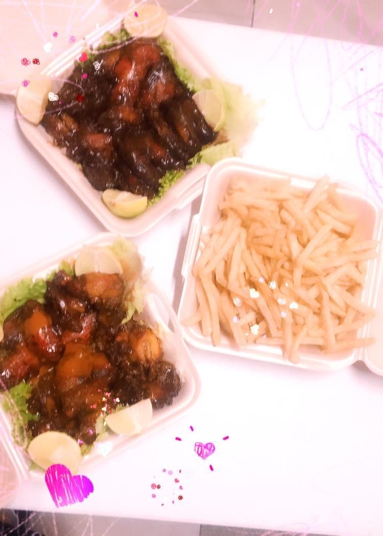 Alitas y costillas al carbón image 2