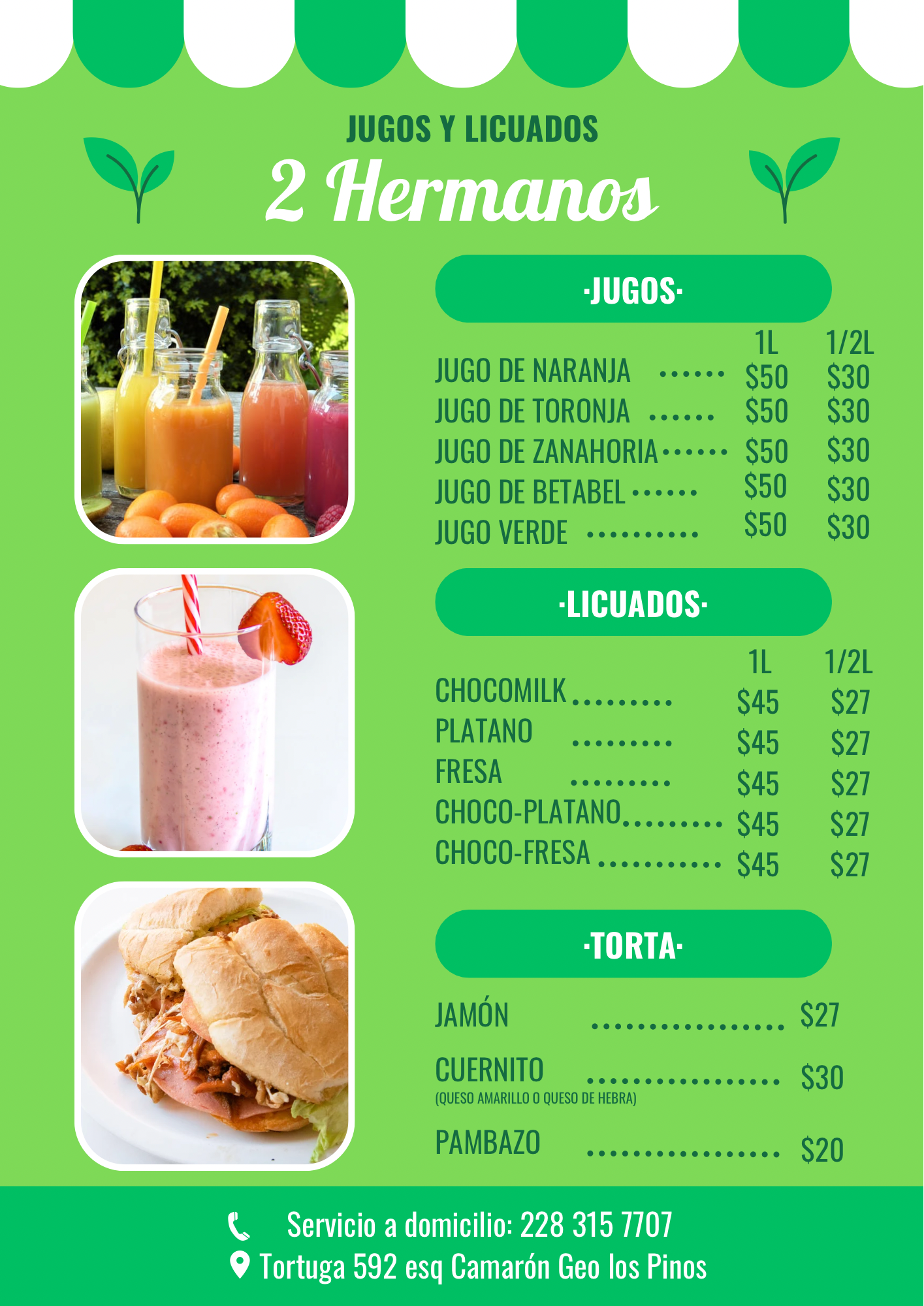 Jugos y licuados 2 Hermanos image 4