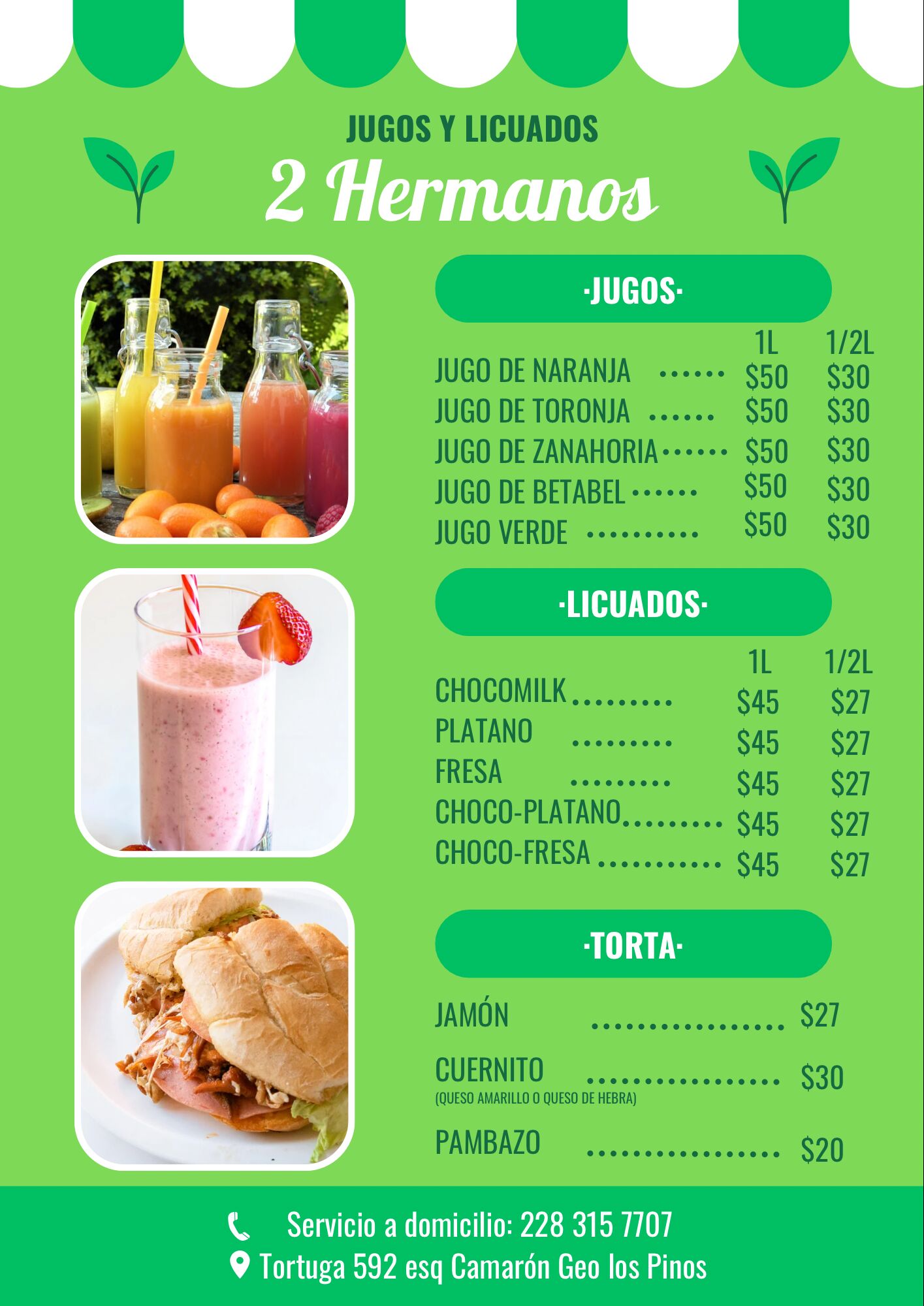 Jugos y licuados 2 Hermanos image 4