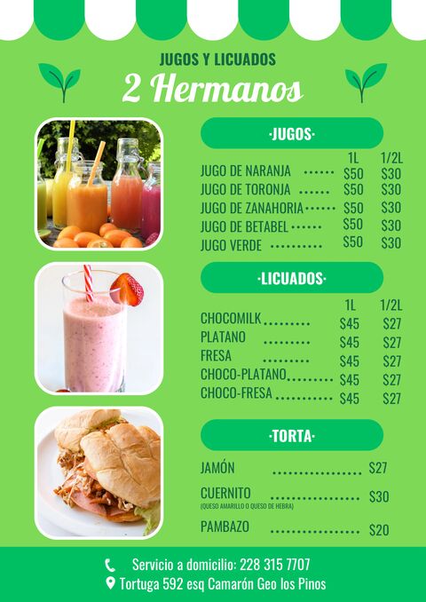 Jugos y licuados 2 Hermanos image 4