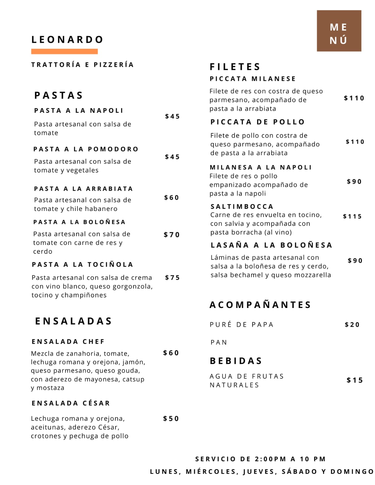 Leonardo Trattoria e Pizzeria image 8