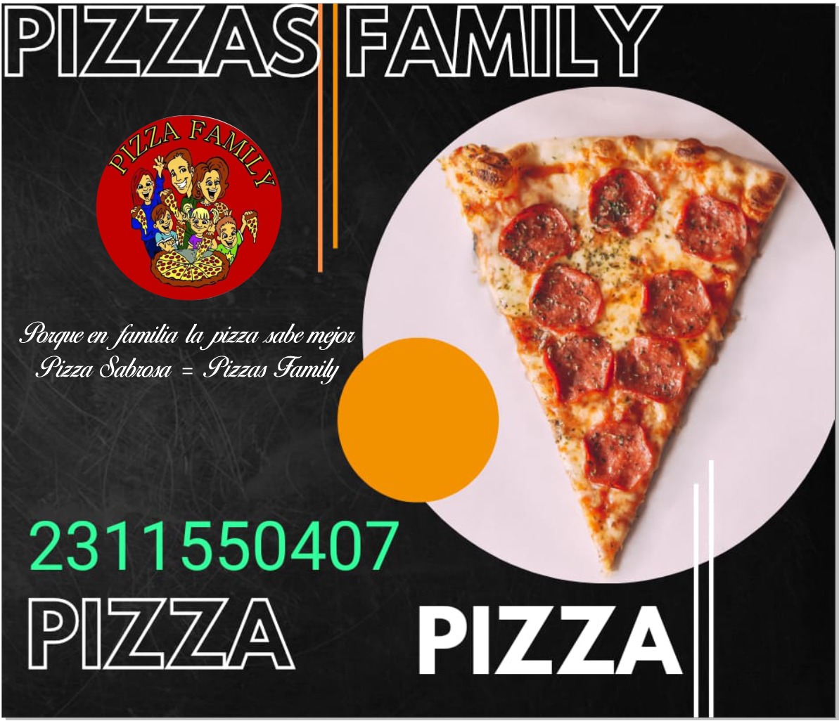 Pizzas family image 4