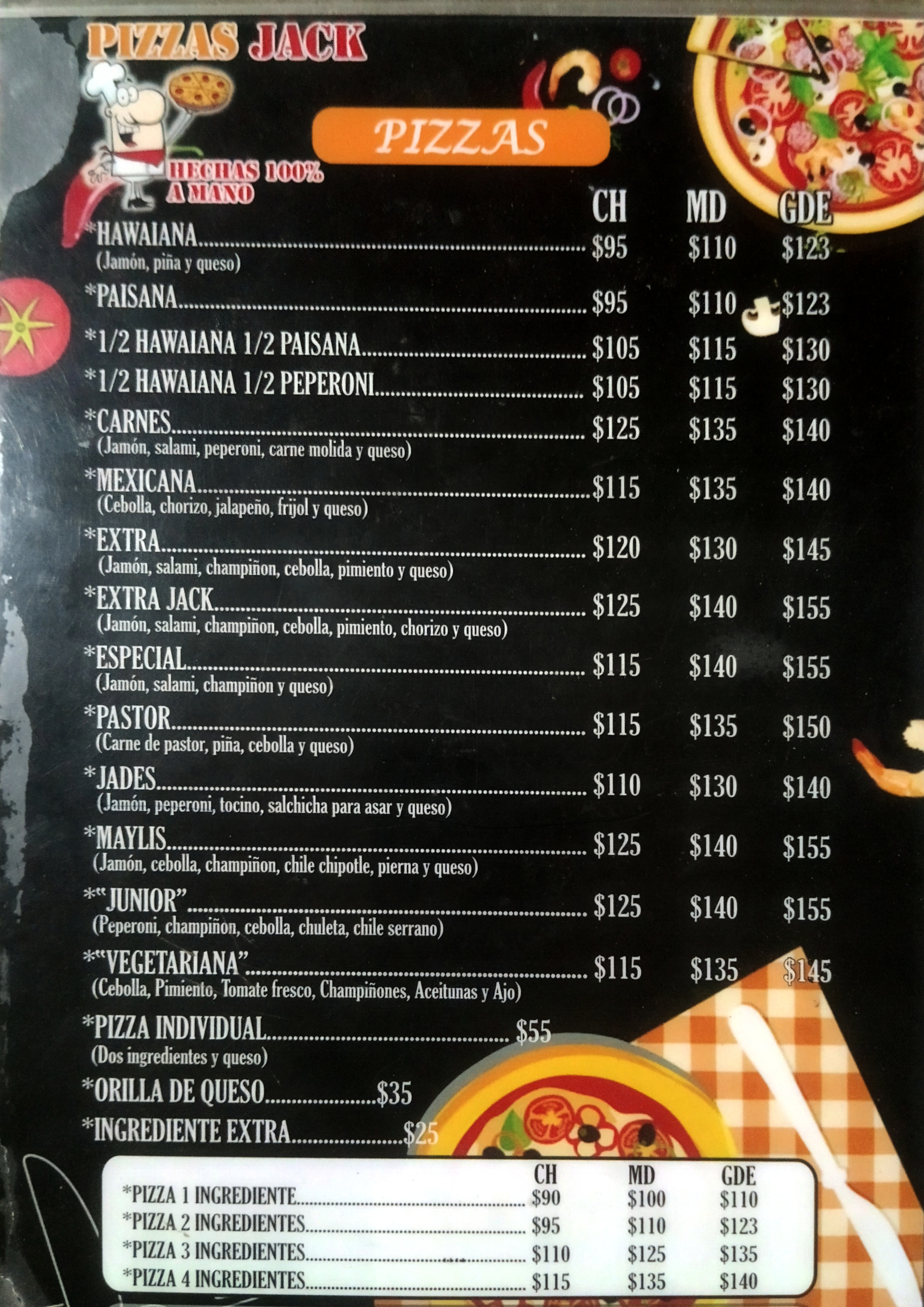 Pizzas Jack Maxcanú. image 1