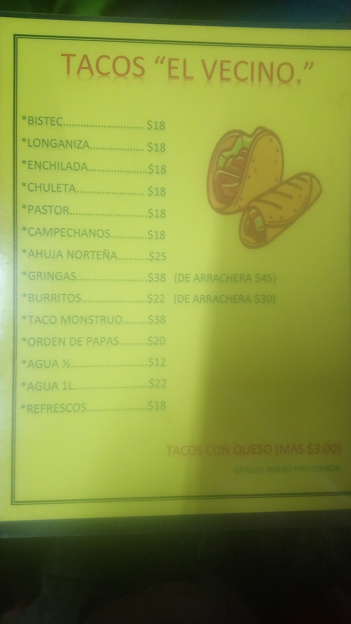 Tacos el "VECINO" image 6