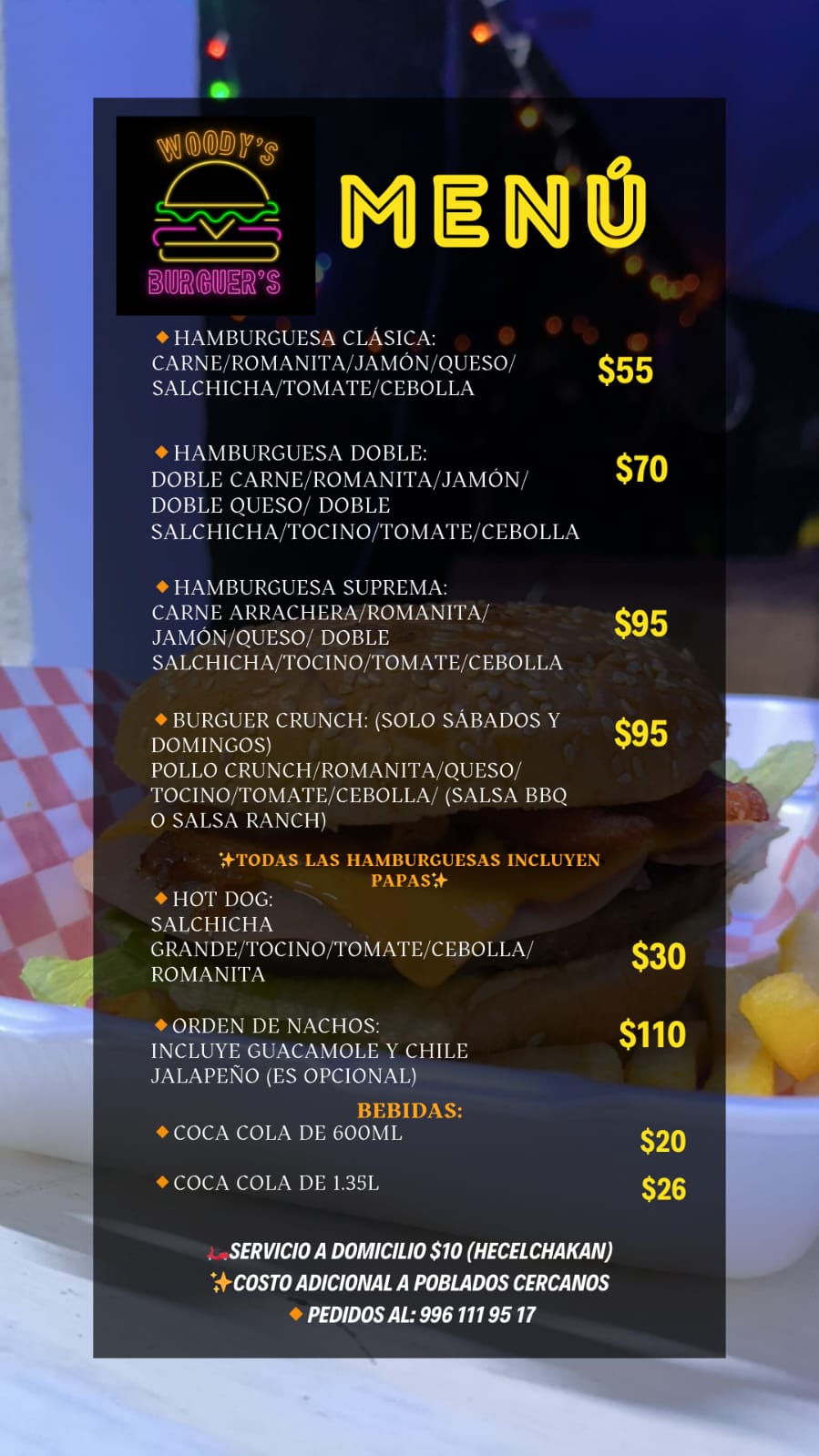 Woody Burguers image 2