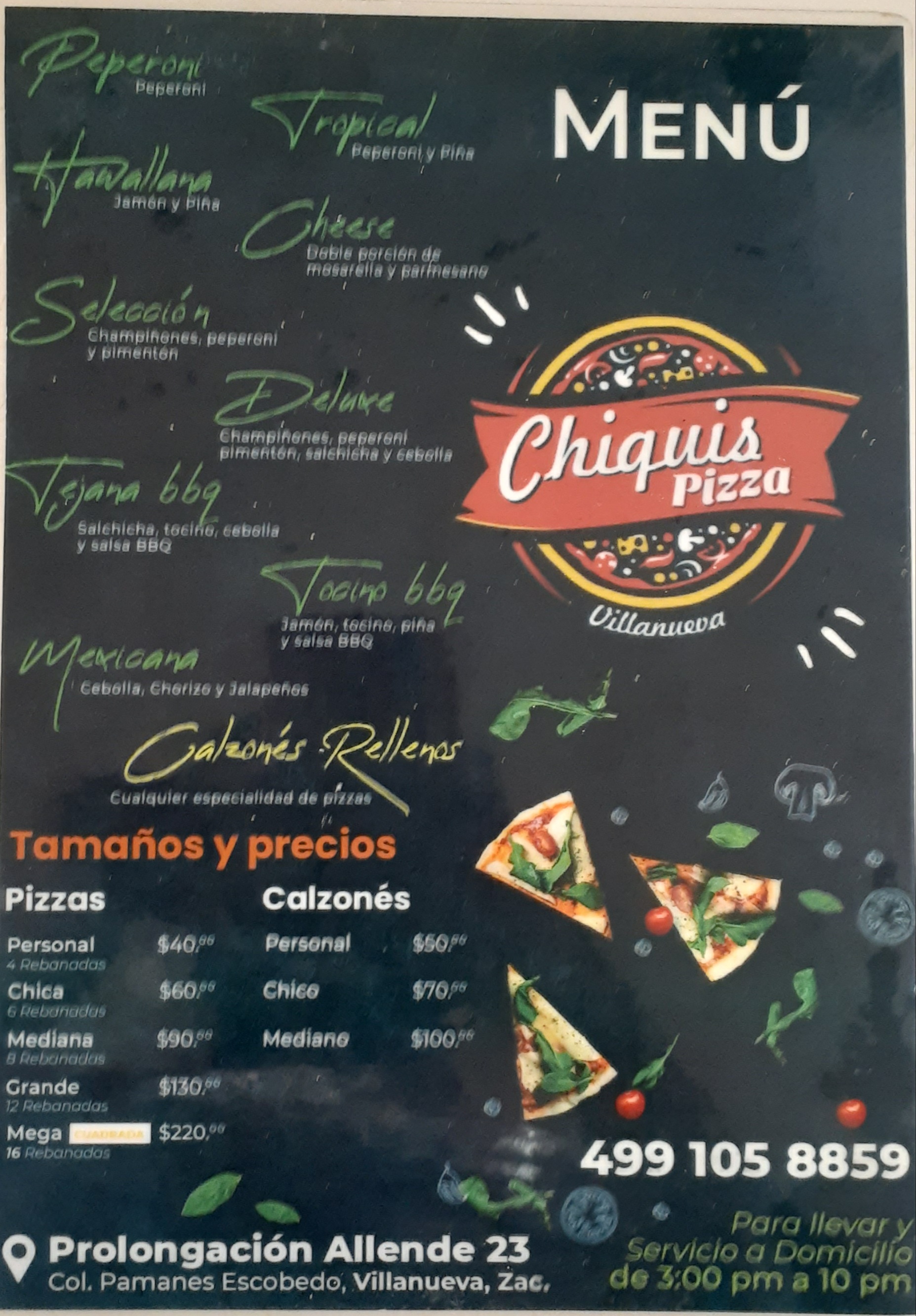 Chiquis pizzas image 3
