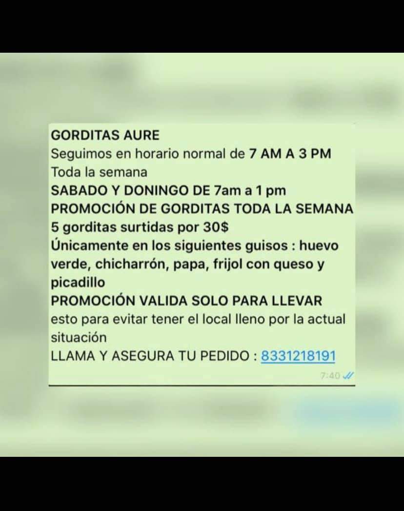 "Gorditas Aure" image 10