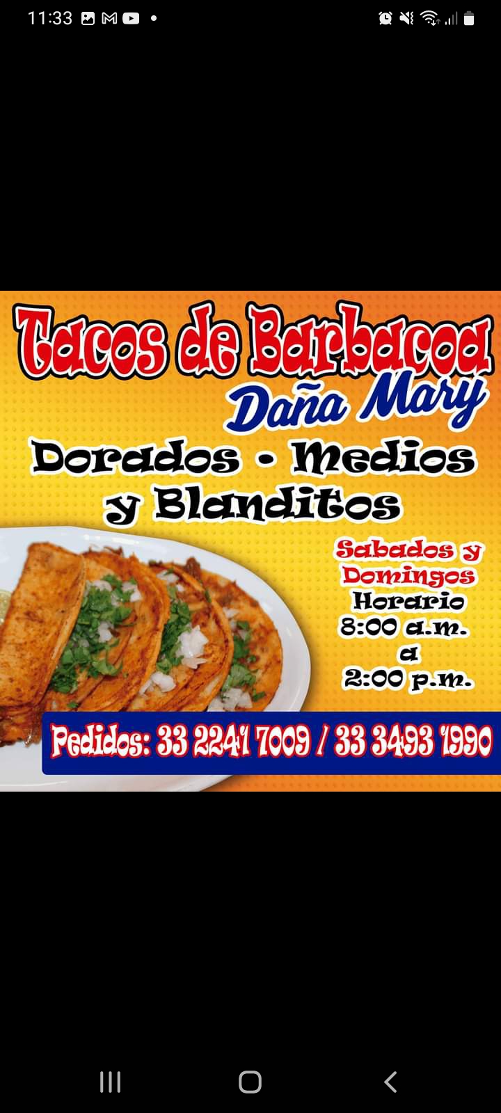 Tacos de barbacoa doña Mary ❤️ image 3