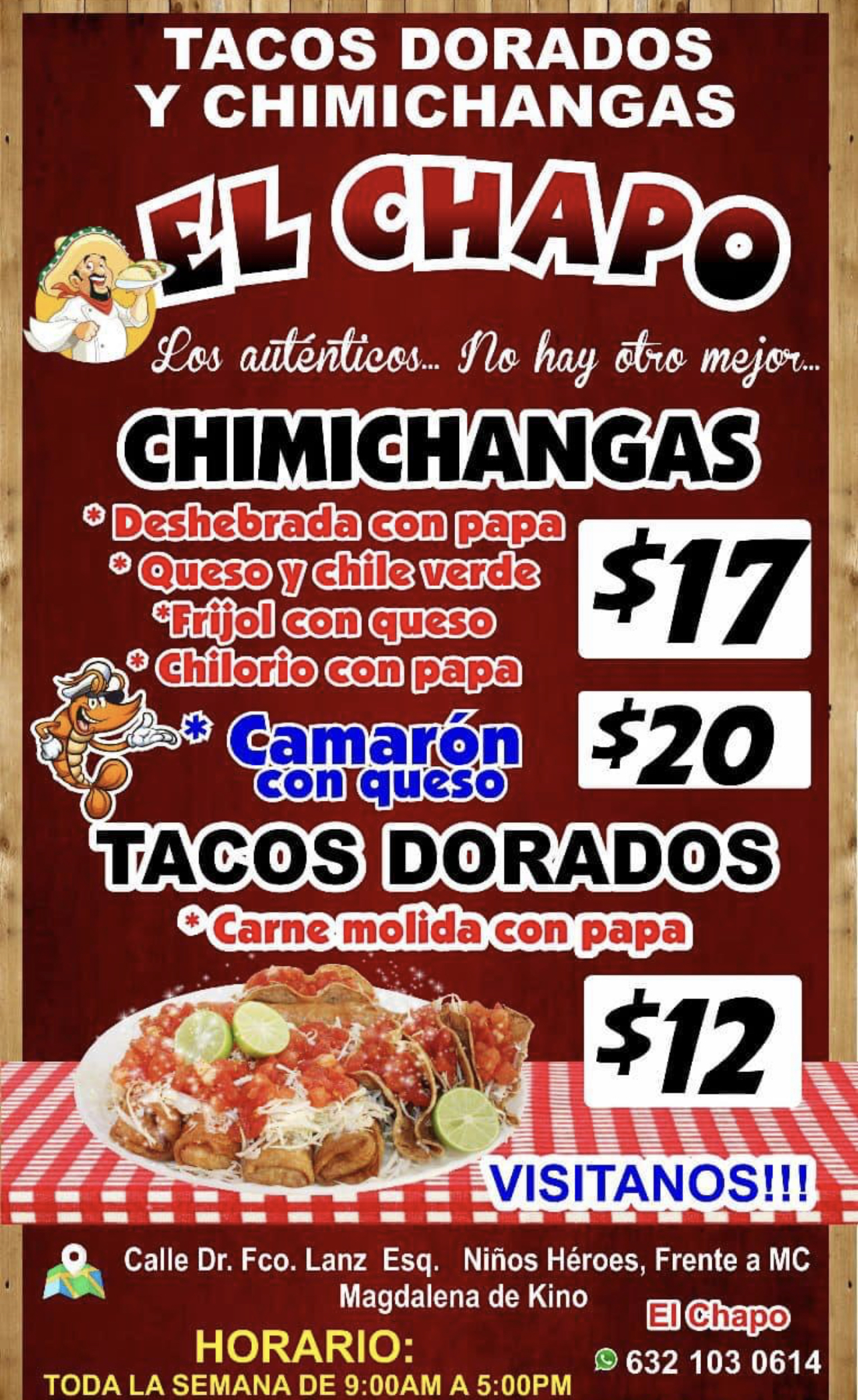 Tacos dorados y chimichangas el chapo 3 image 5