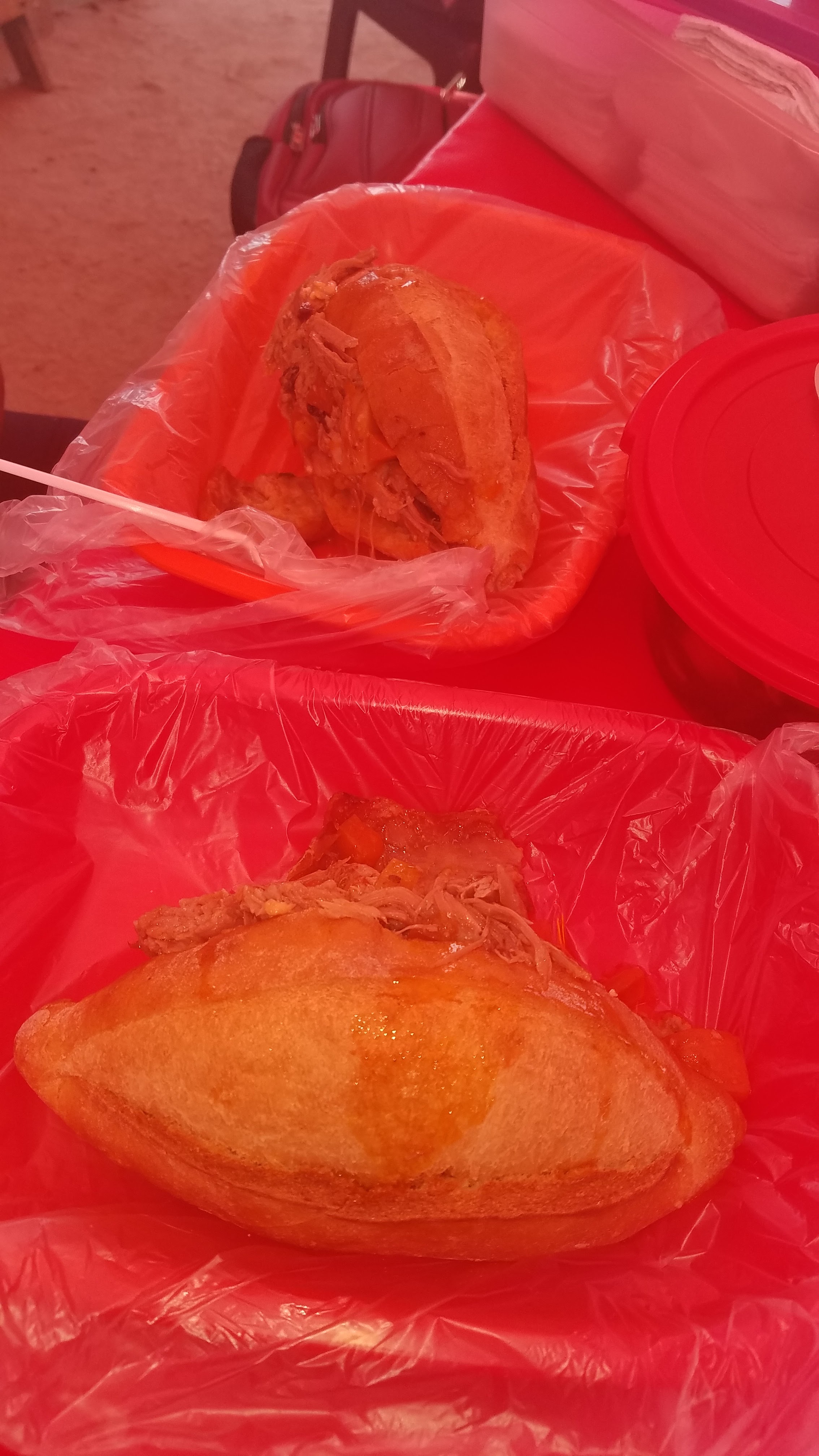 Bolillos con relleno estilo acapulco image 8