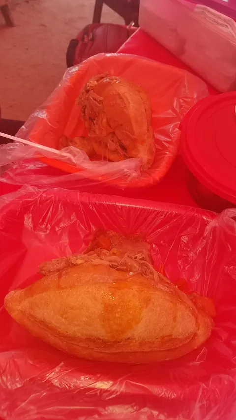 Bolillos con relleno estilo acapulco image 8