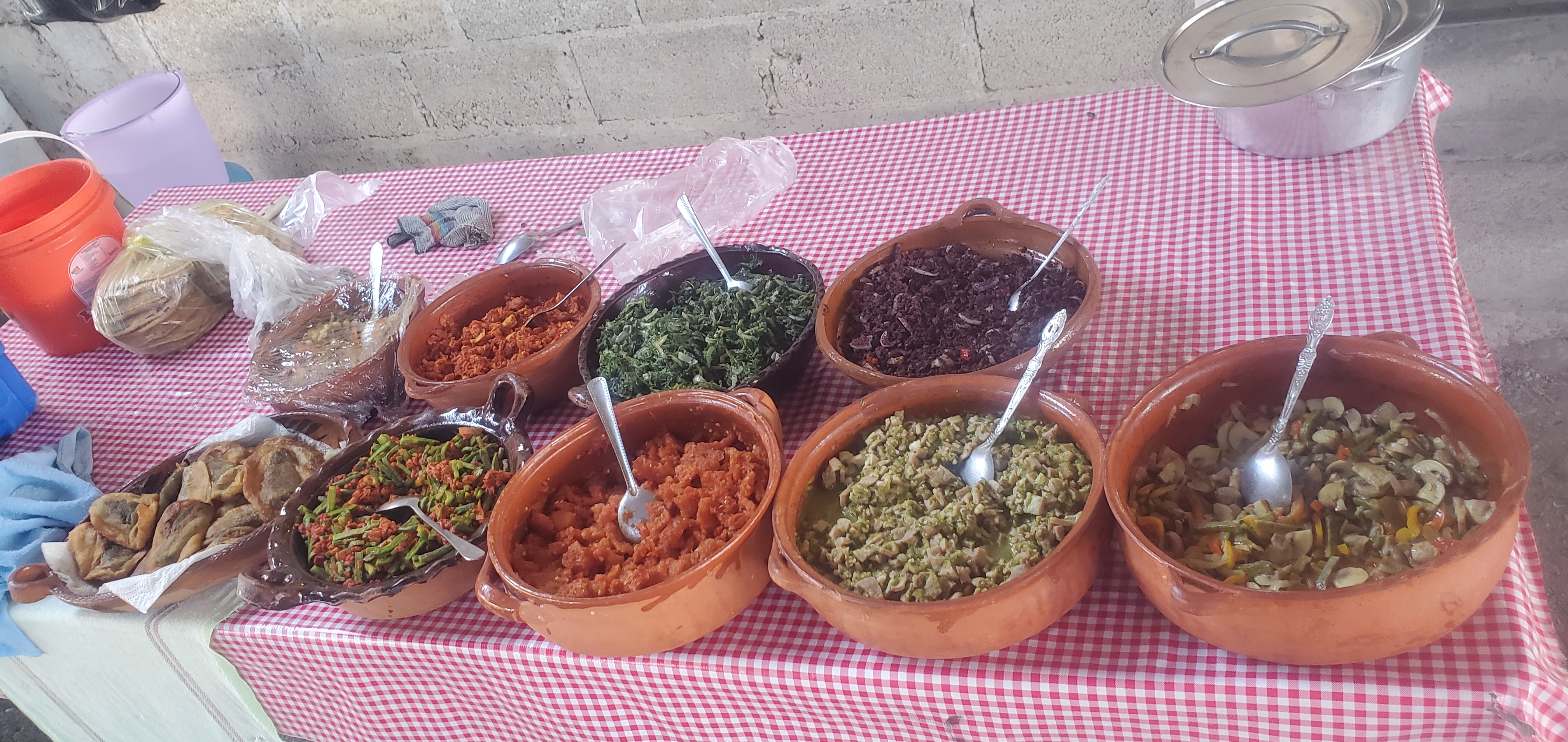 Doña mari comida casera rica barbacoa y pancita de res gorditas de guisos y una variedad de bebidas incluyendo el rico pulque image 4