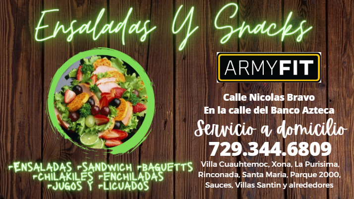 Ensaladas y Snacks Army Fit image 8