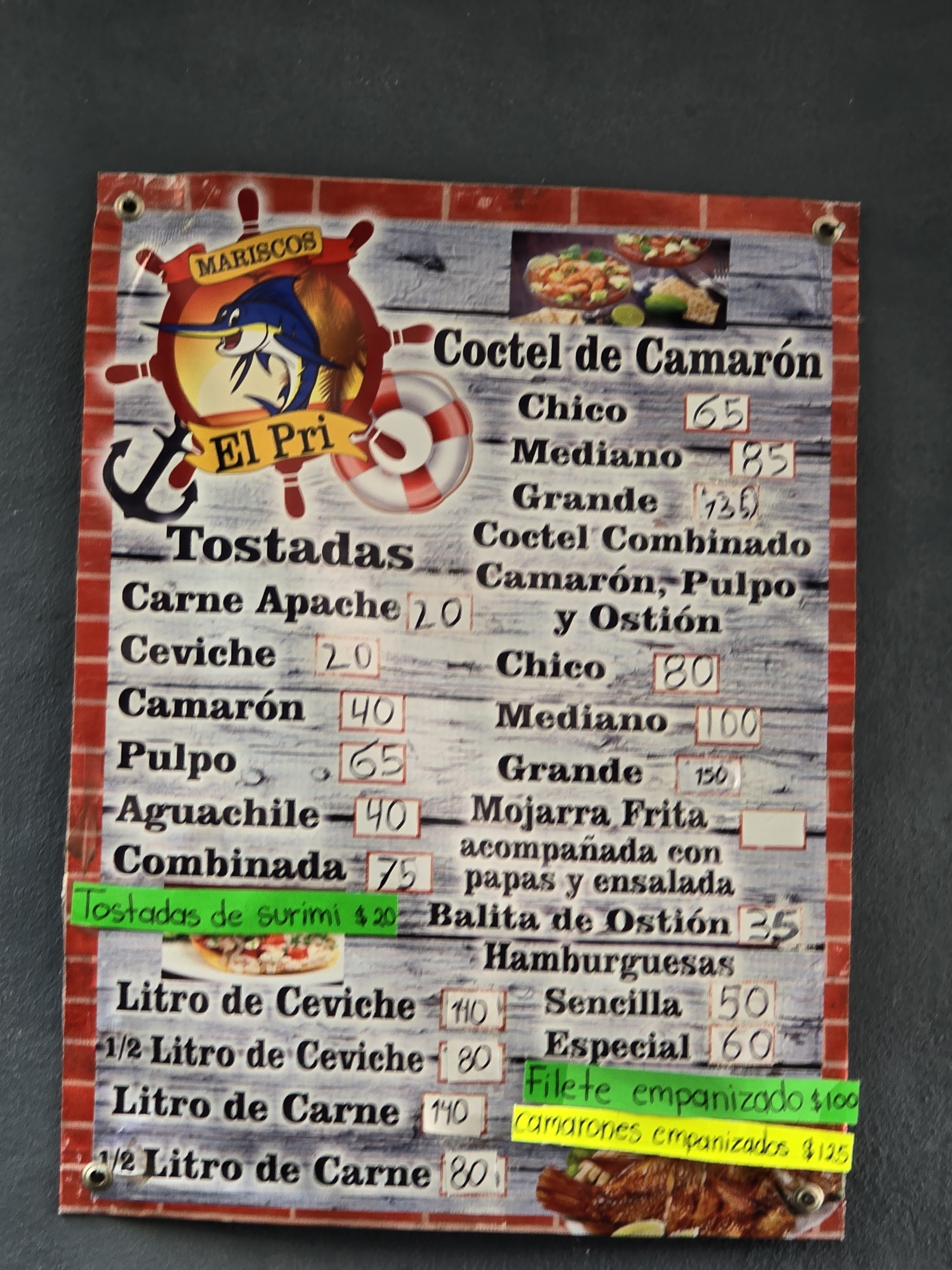 "El Pri" Tostadas y Mariscos image 5