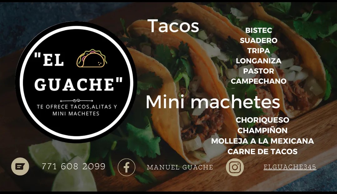 Tacos y mini machetes "El Guache" image 1