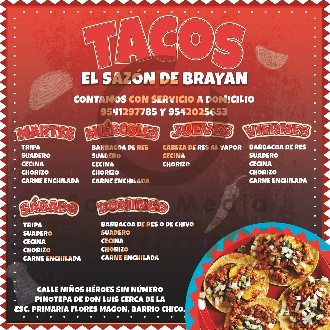 Tacos El Sazón de Brayan image 4