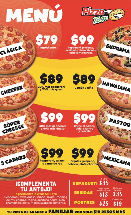 Pizza To Go Guerrero image 2