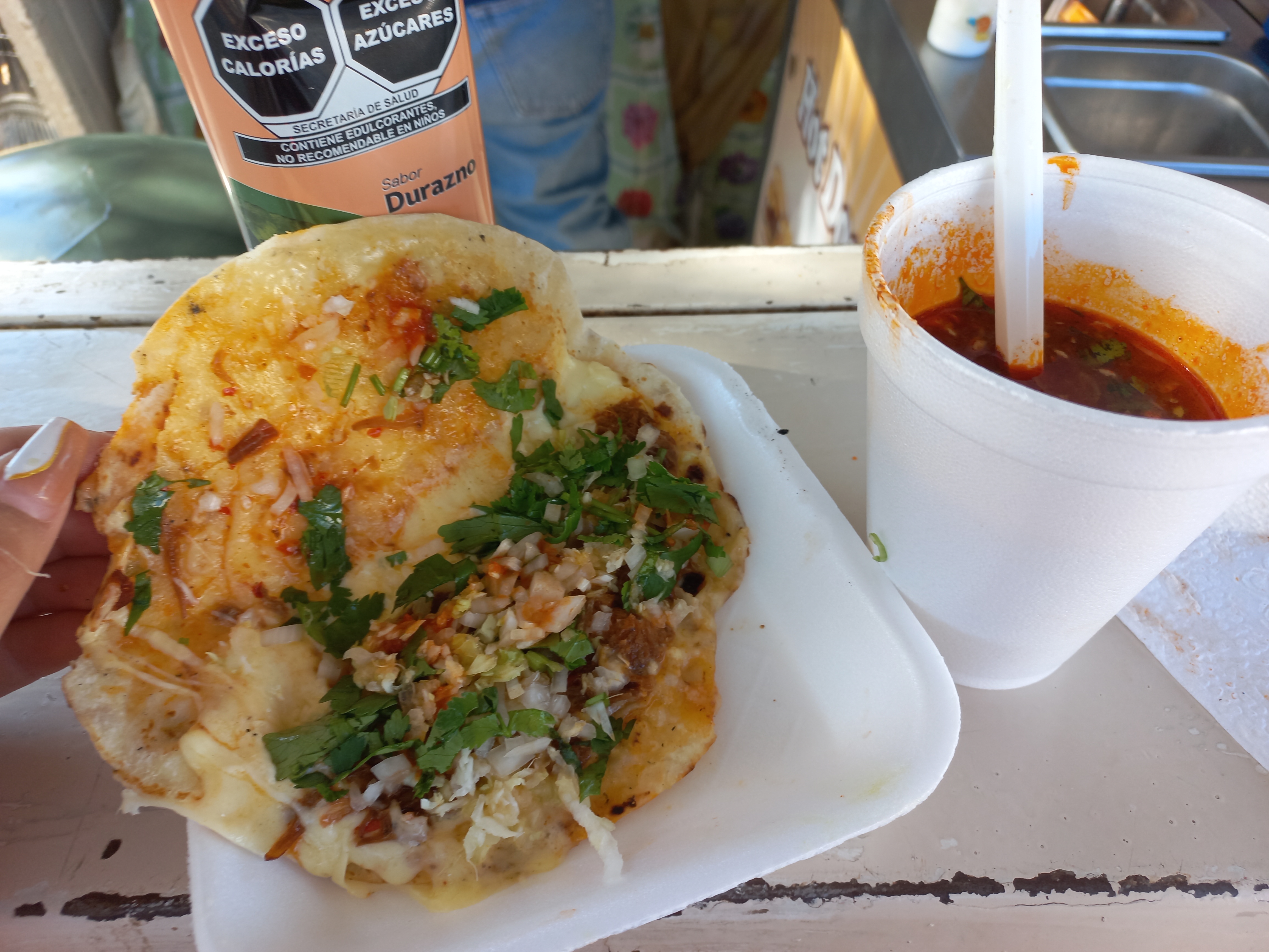 Tacos de birria,cachete y chicharron image 1