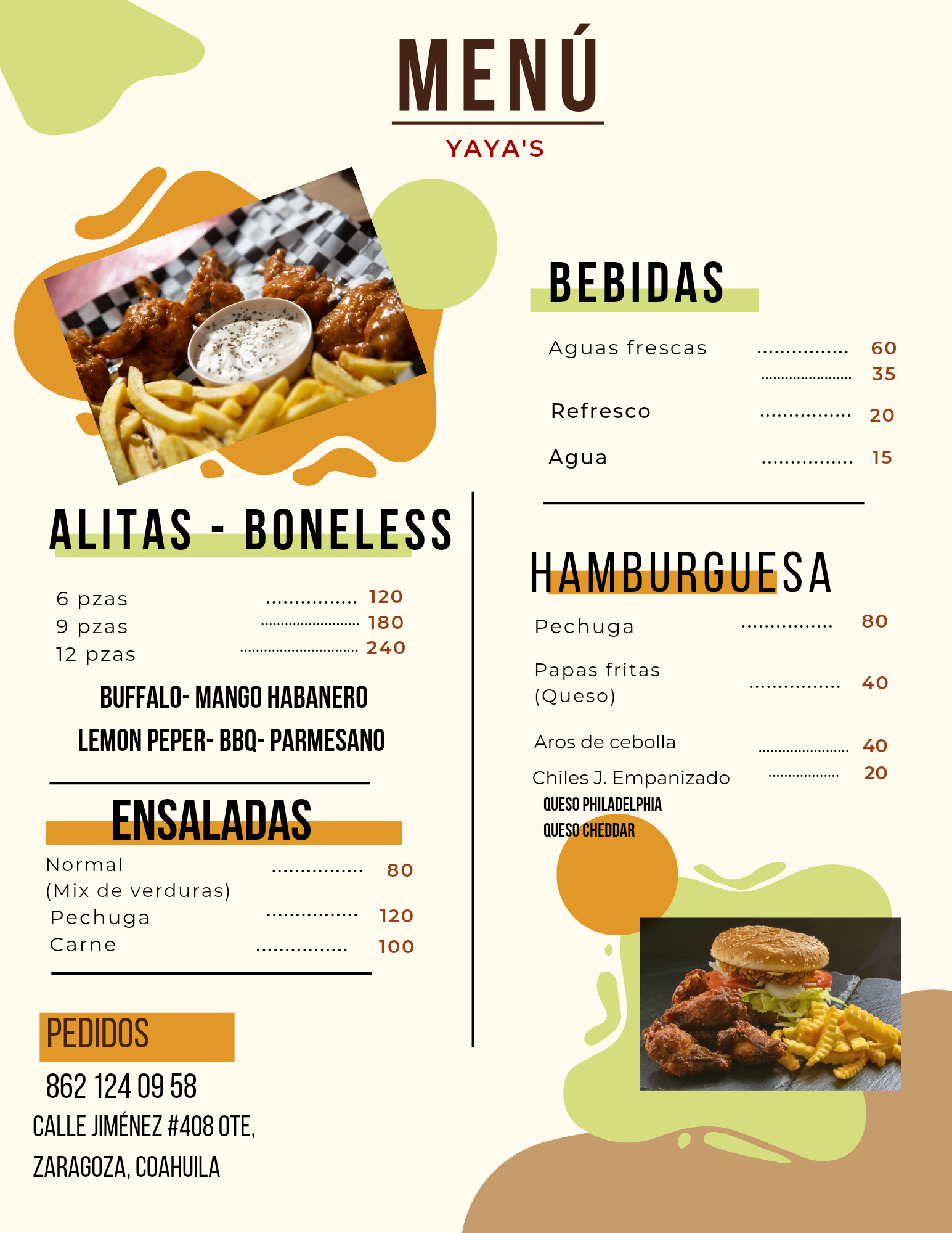 YAYA'S Alitas y Boneless image 7