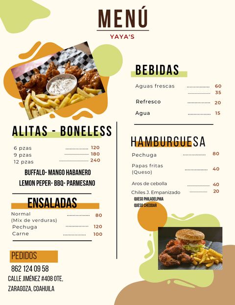 YAYA'S Alitas y Boneless image 7