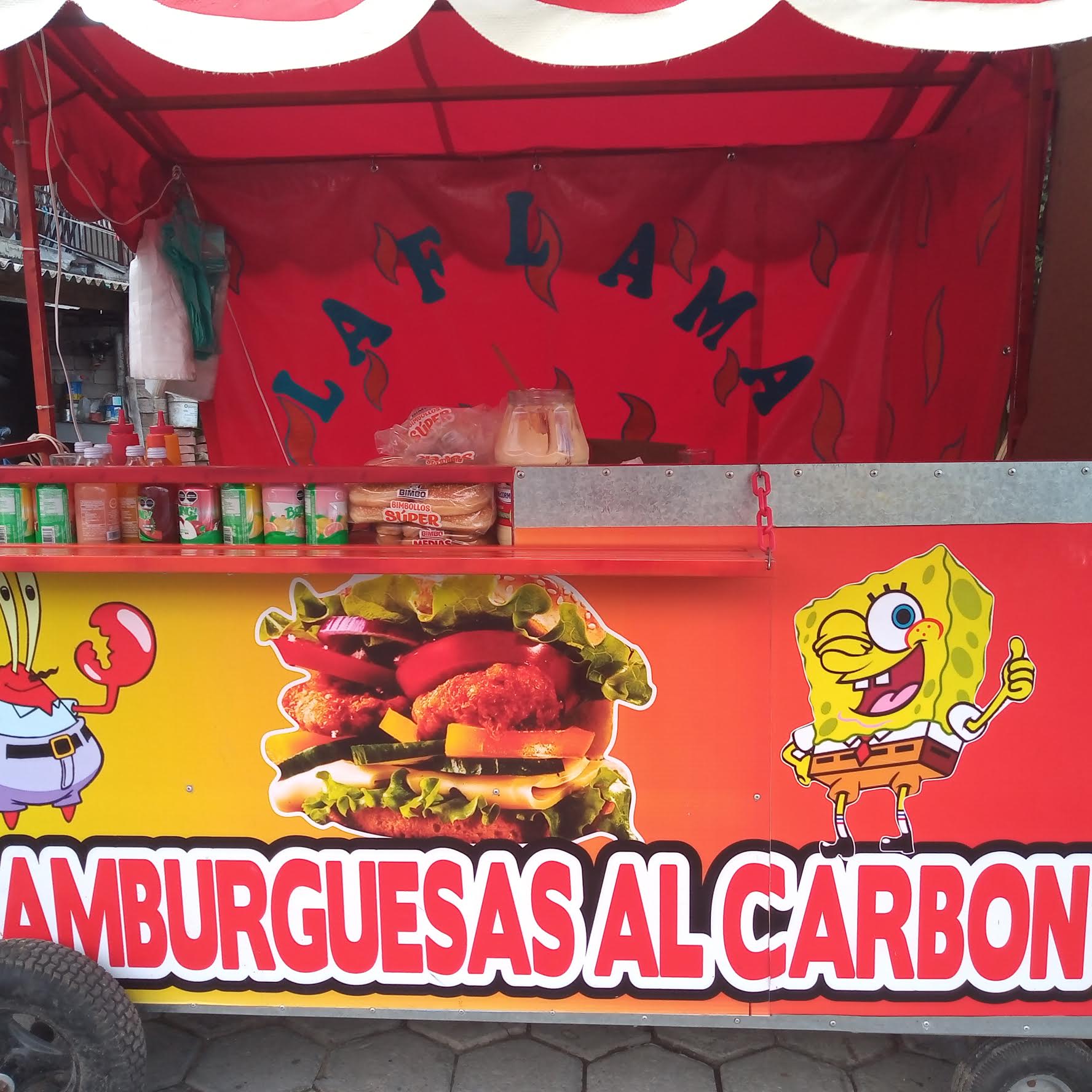 Hamburguesas la flama original image 1