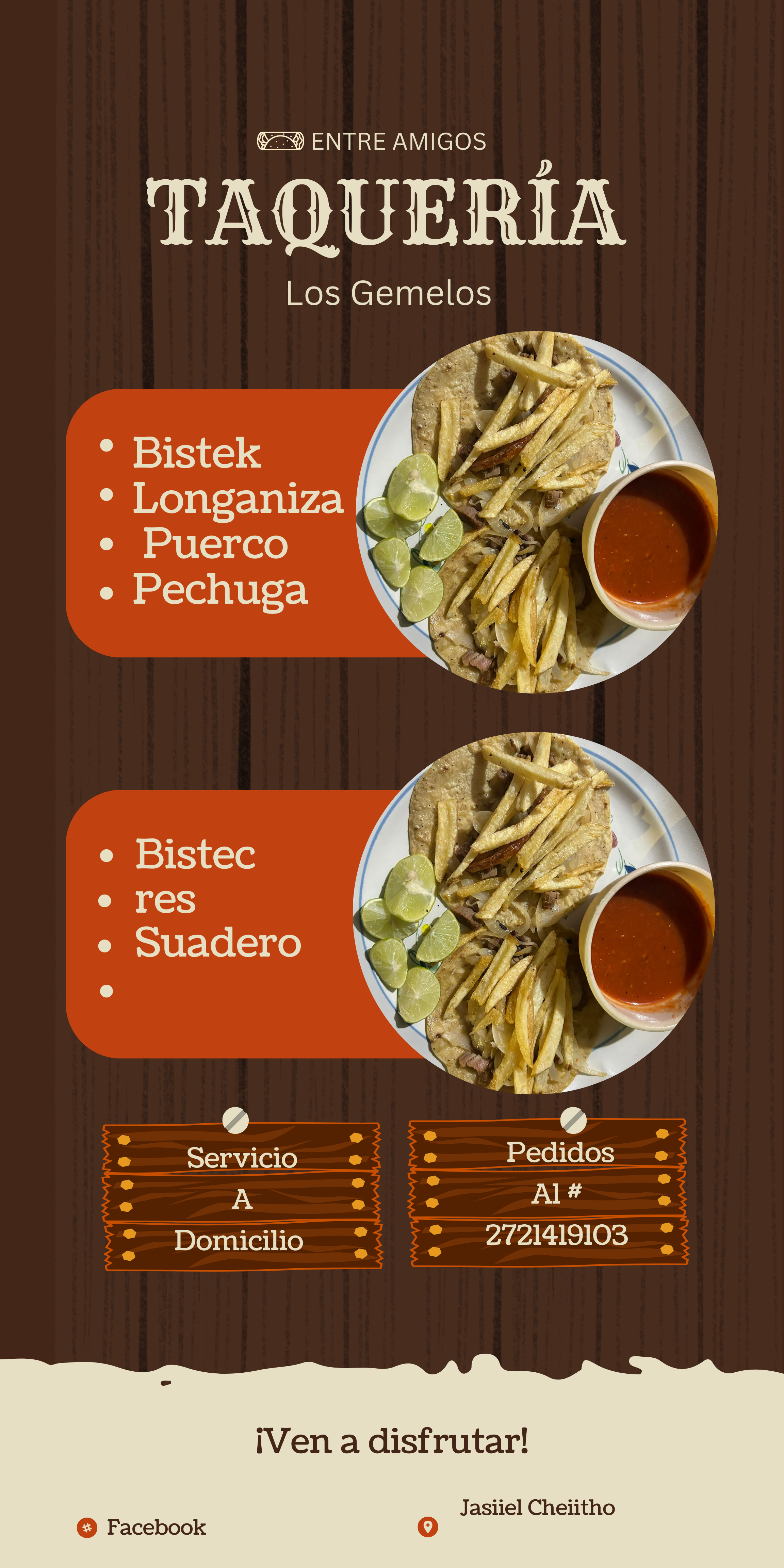 Tacos "Los gemelos" image 1