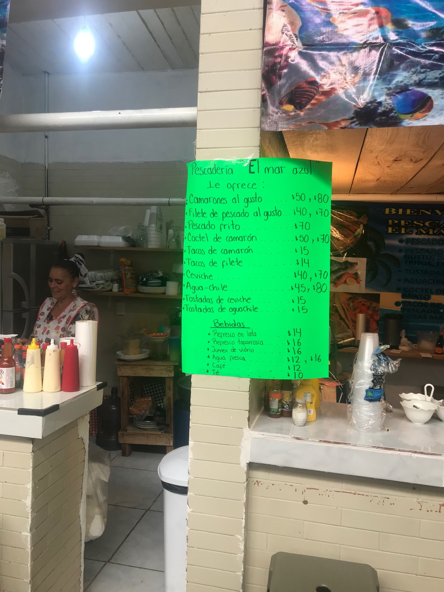 "MARISCOS EL MAR AZUL" Mariscos, Tacos, Caldos, Cocteles, aguachiles, micheladas y mucho mas!!! image 9