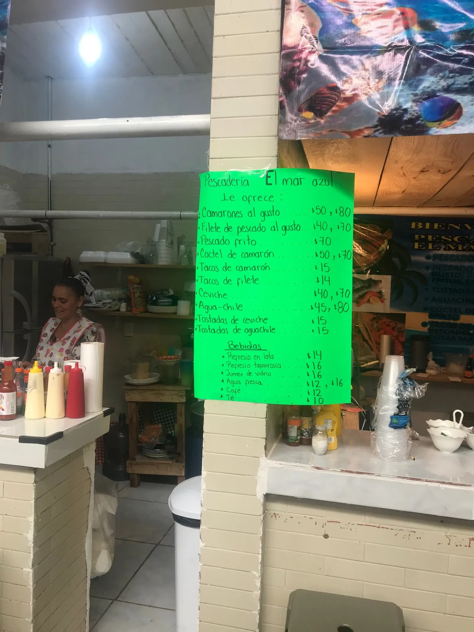 "MARISCOS EL MAR AZUL" Mariscos, Tacos, Caldos, Cocteles, aguachiles, micheladas y mucho mas!!! image 9