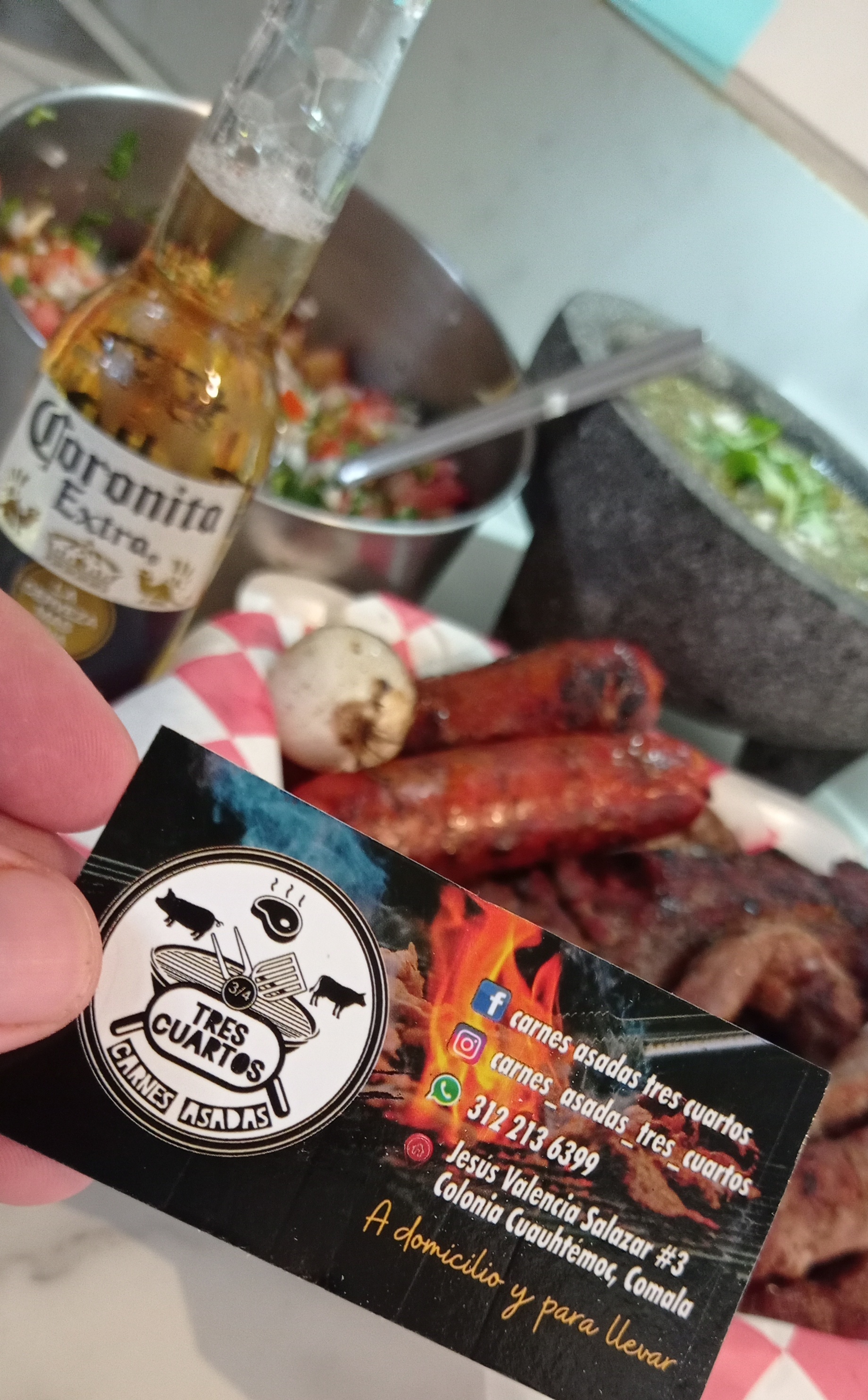 Carnes asadas tres cuartos image 3