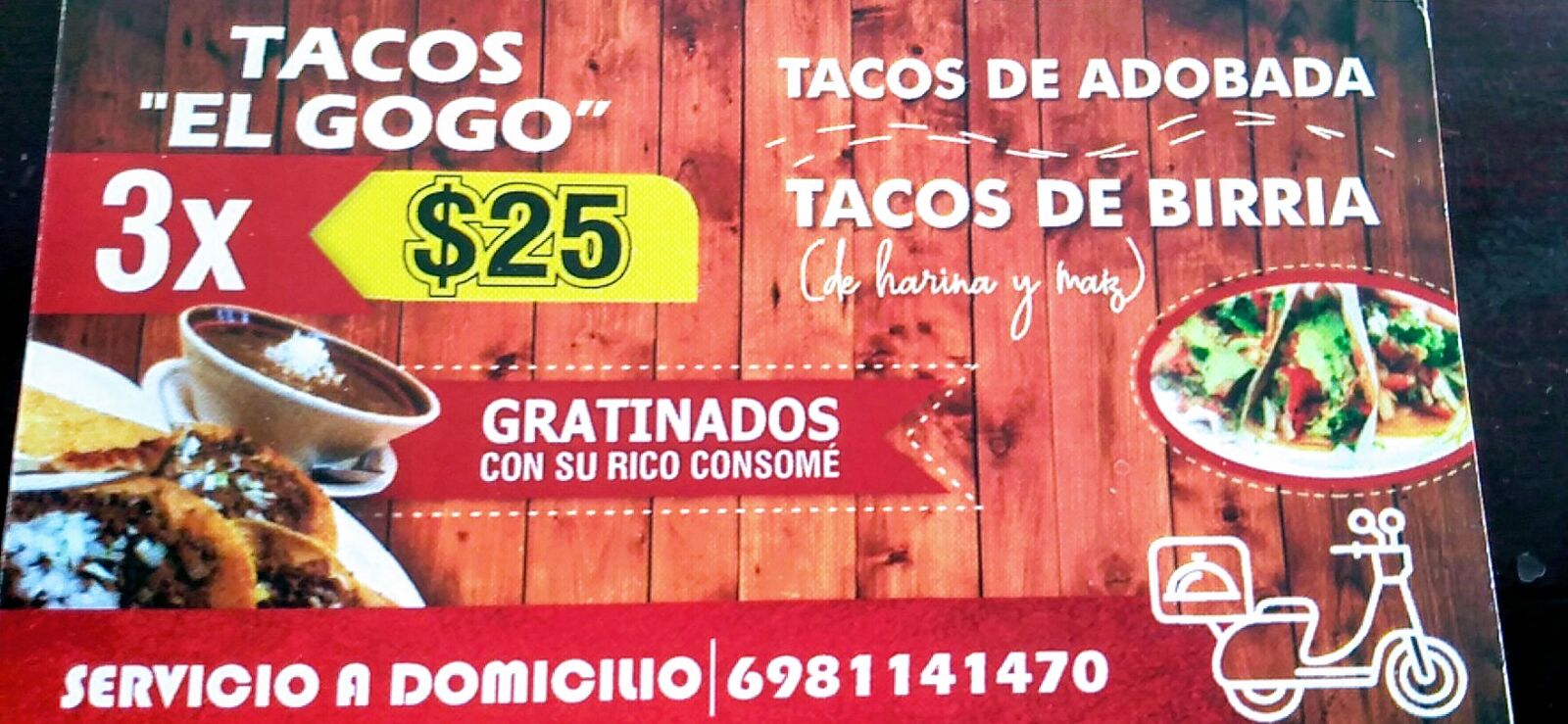 Tacos De Adobada "El Gogo" image 5