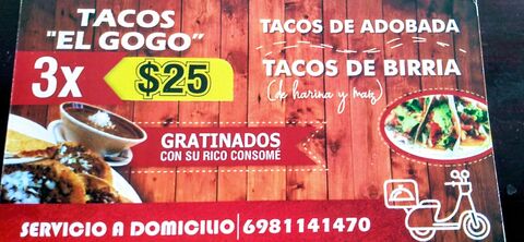 Tacos De Adobada "El Gogo" image 5