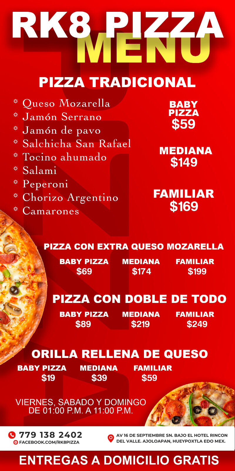 RK8 Pizzas image 3