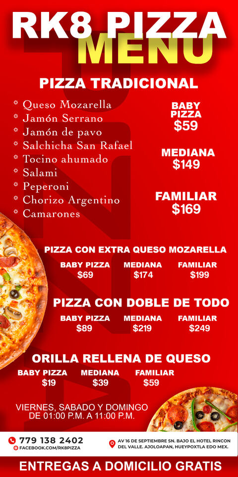 RK8 Pizzas image 3
