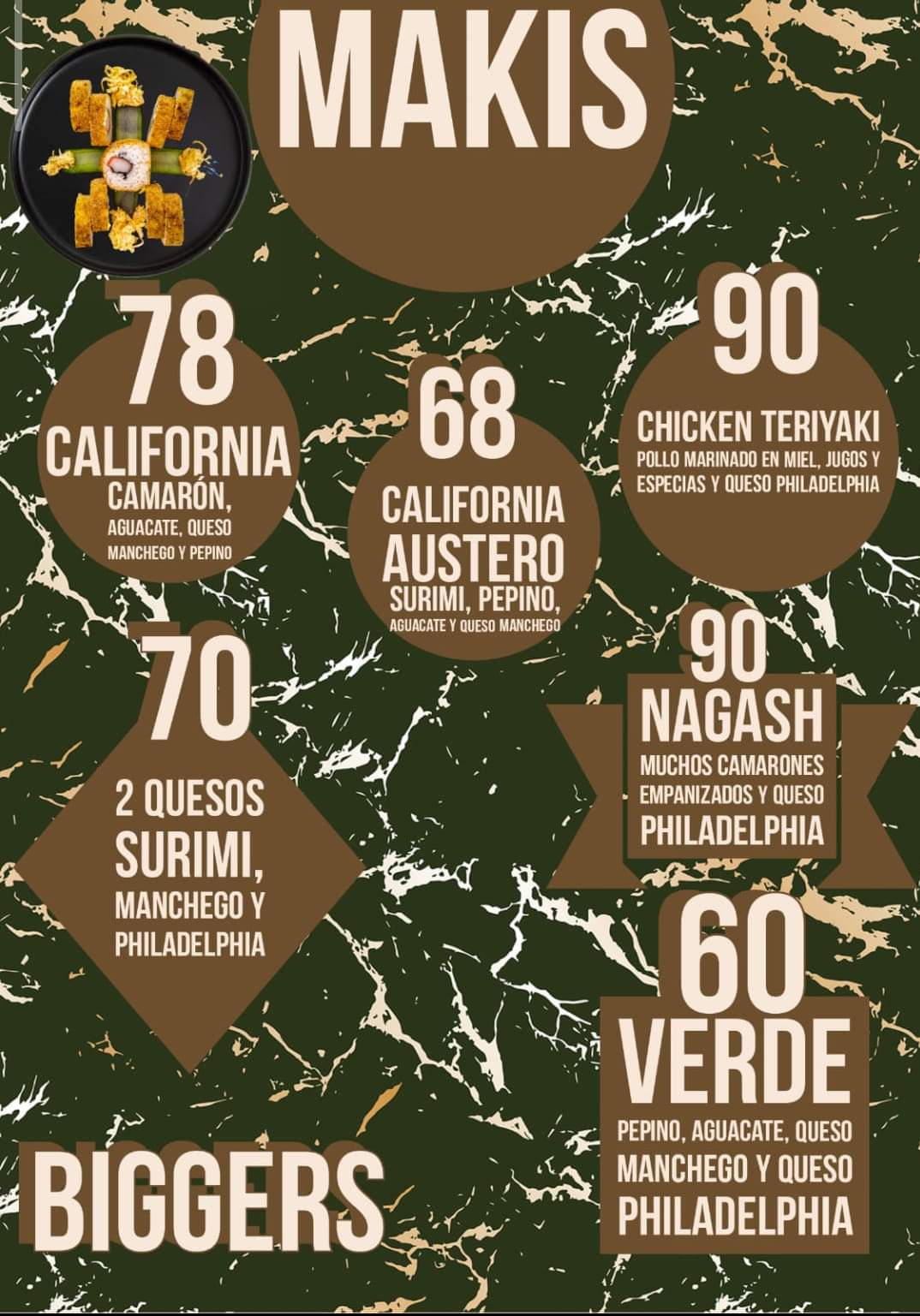 Makis, sushi y más Biggers image 6