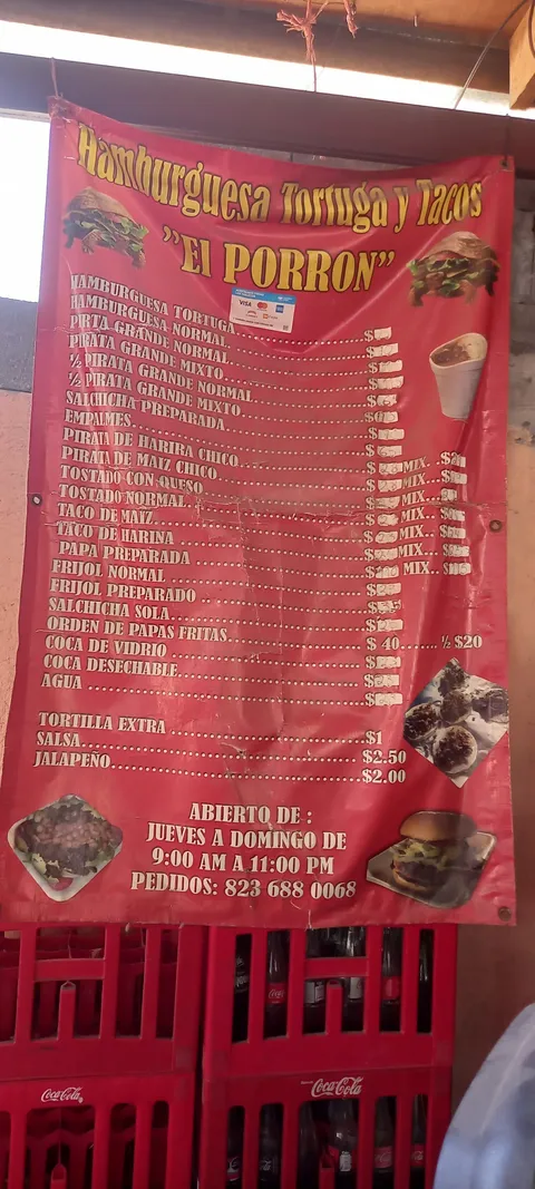 Hamburguesas tortugas y tacos "EL PORRON" image 5