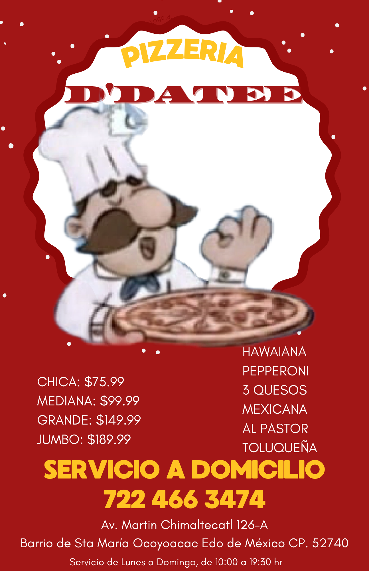 D'DATEE PIZZA image 5