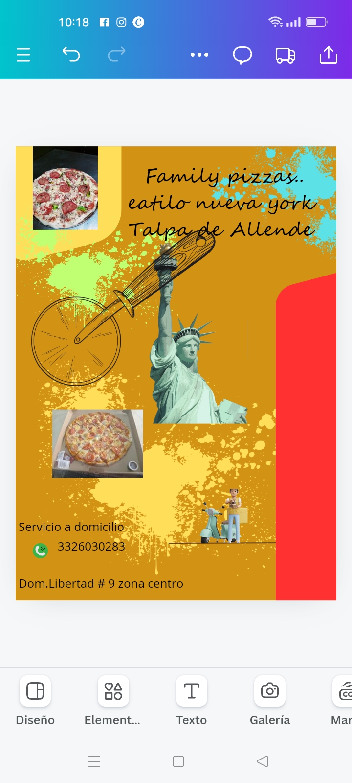 Family Pizzas Estilo New York Talpa image 4