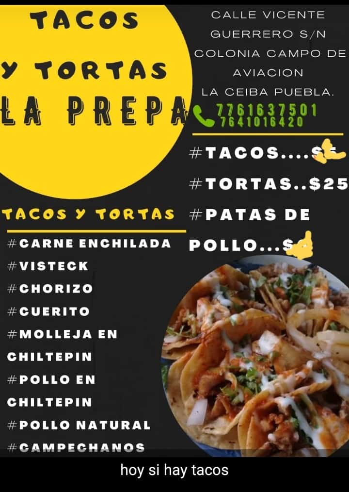 TACOS Y TORTAS TAQUERAS LA PREPA image 3