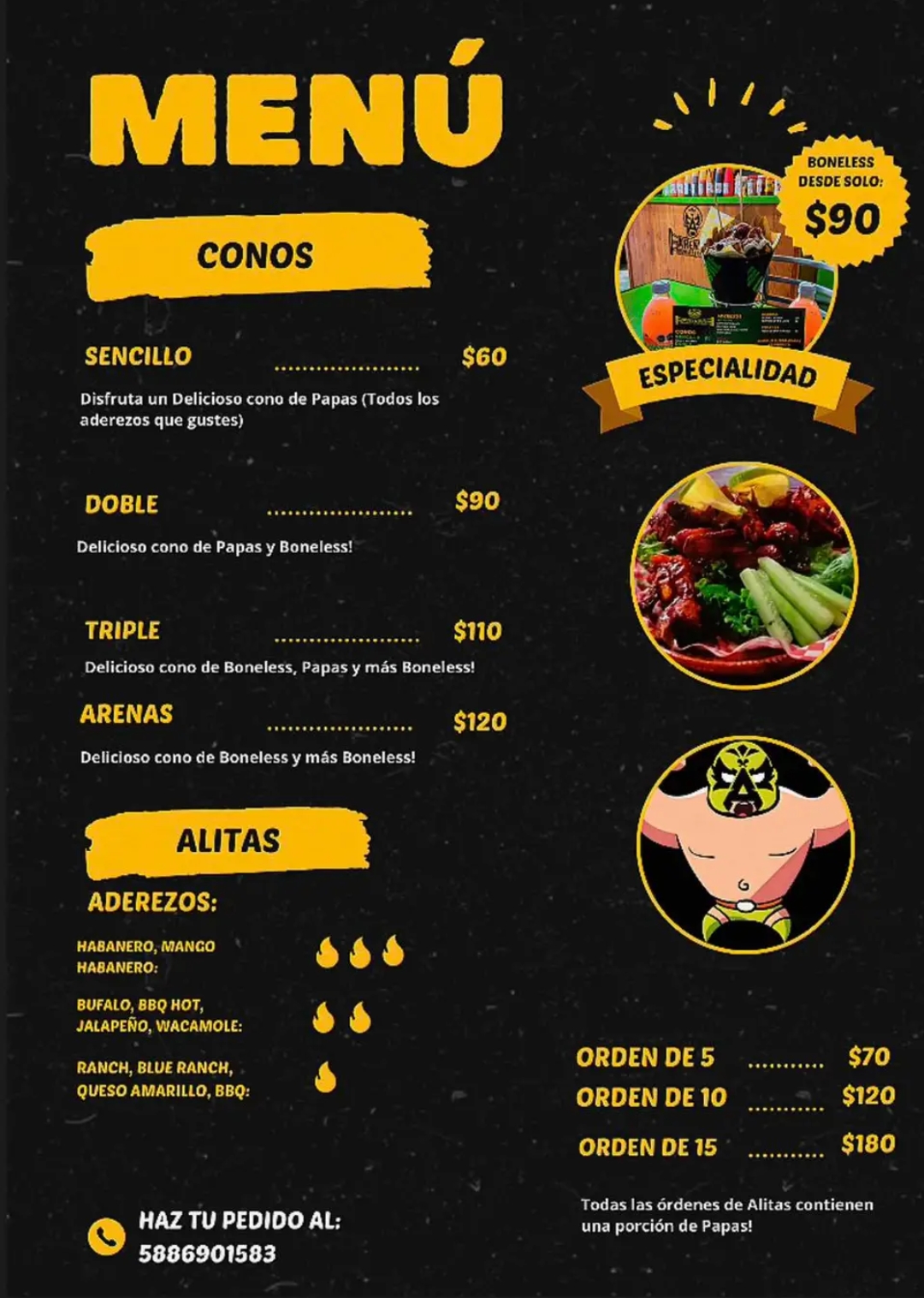 ARENAS "Papas & Boneless" image 9