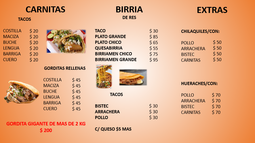 Carnitas y birria “ las delicias chilangas” image 9