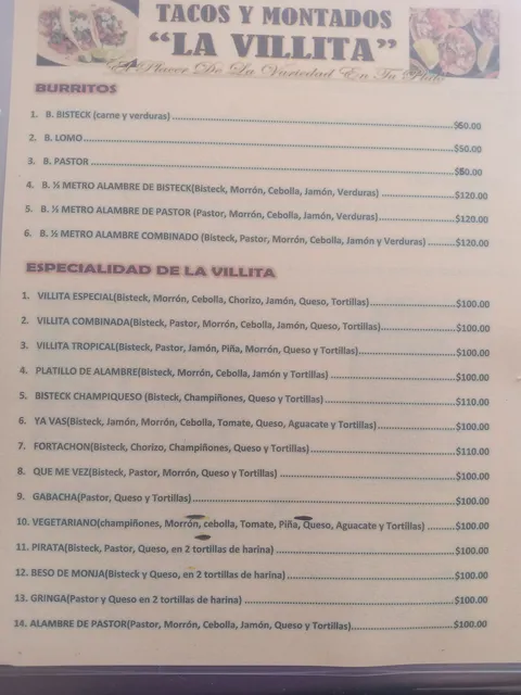 Tacos y montados la villita image 3
