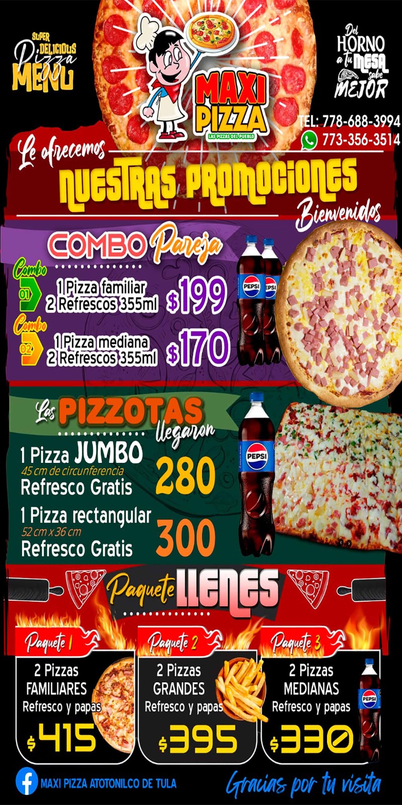 Maxi pizza atotonilco de tula image 2