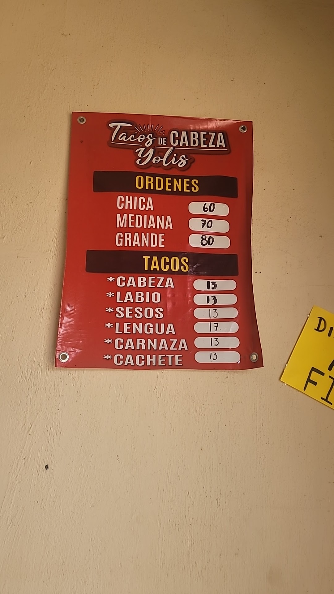 Tacos De Cabeza Yoli's image 6