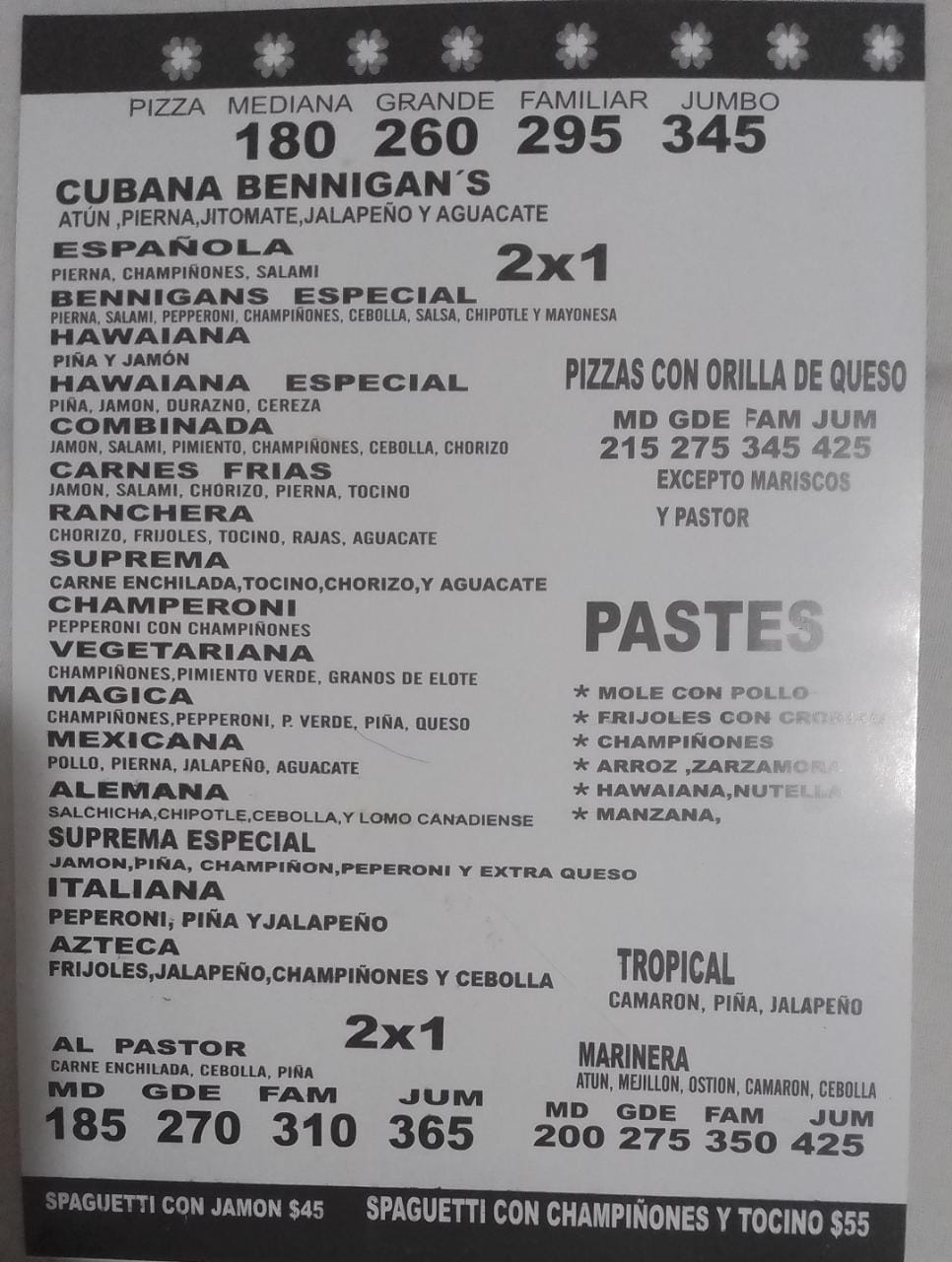 Bennigan's Pizza image 1