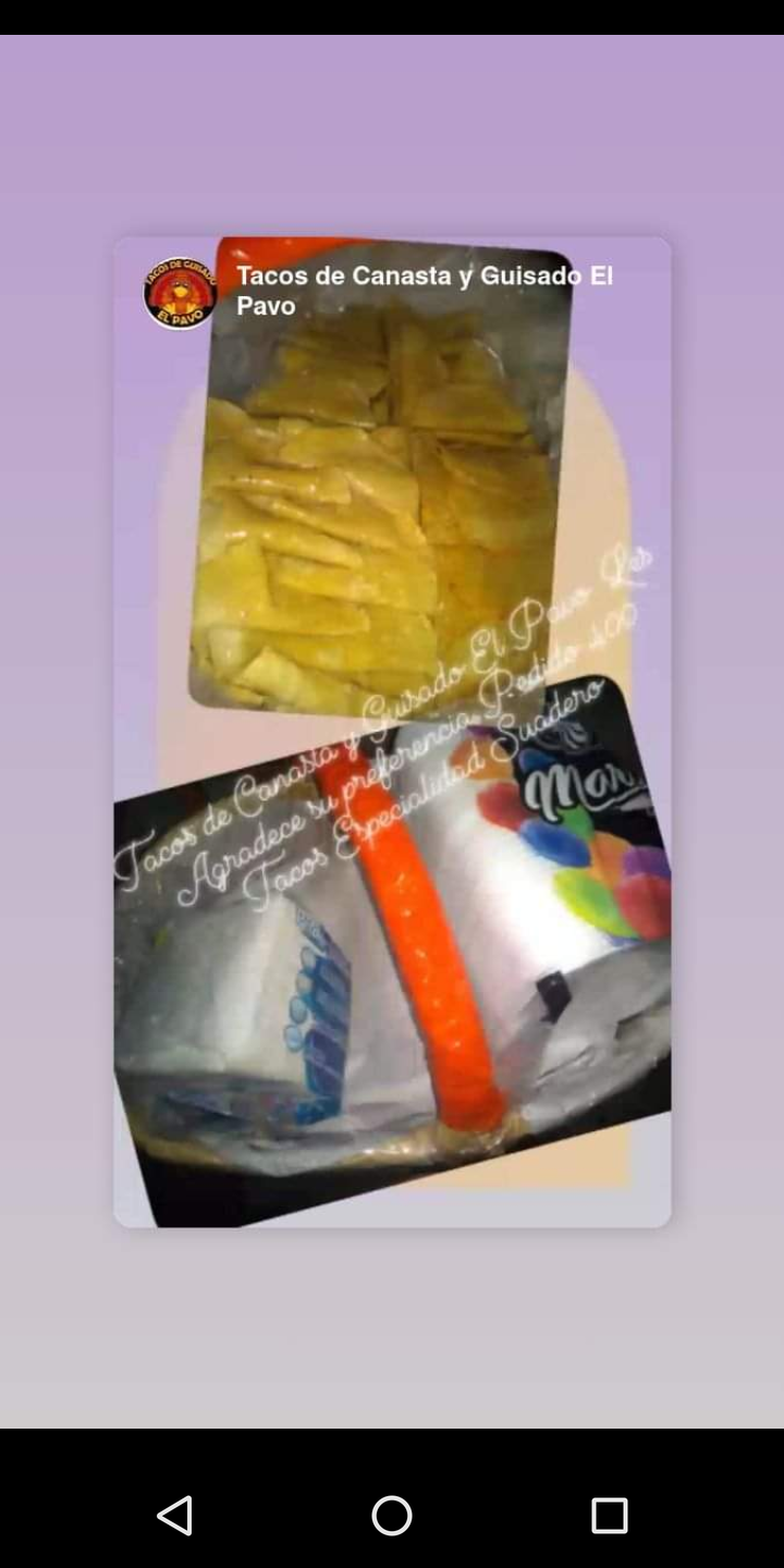 Tacos De Canasta y Guisado El Pavo image 6